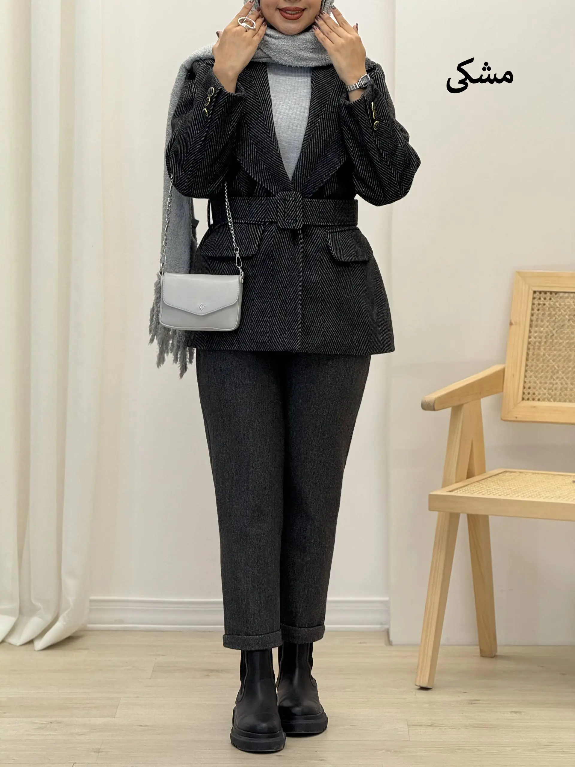 3877-پالتو فوتر ملورین